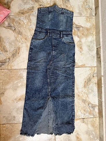 Trendyol & Milla Trendyol Jean Elbise Mavi