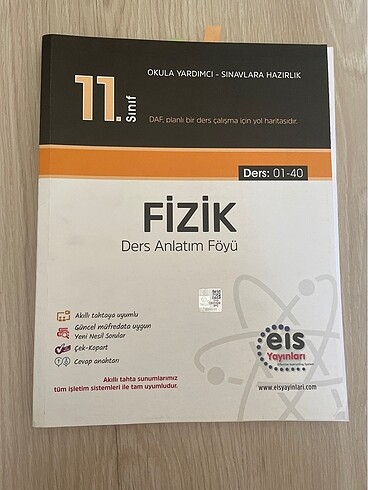 EİS YAYINLARI 11. sınıf fizik DAF