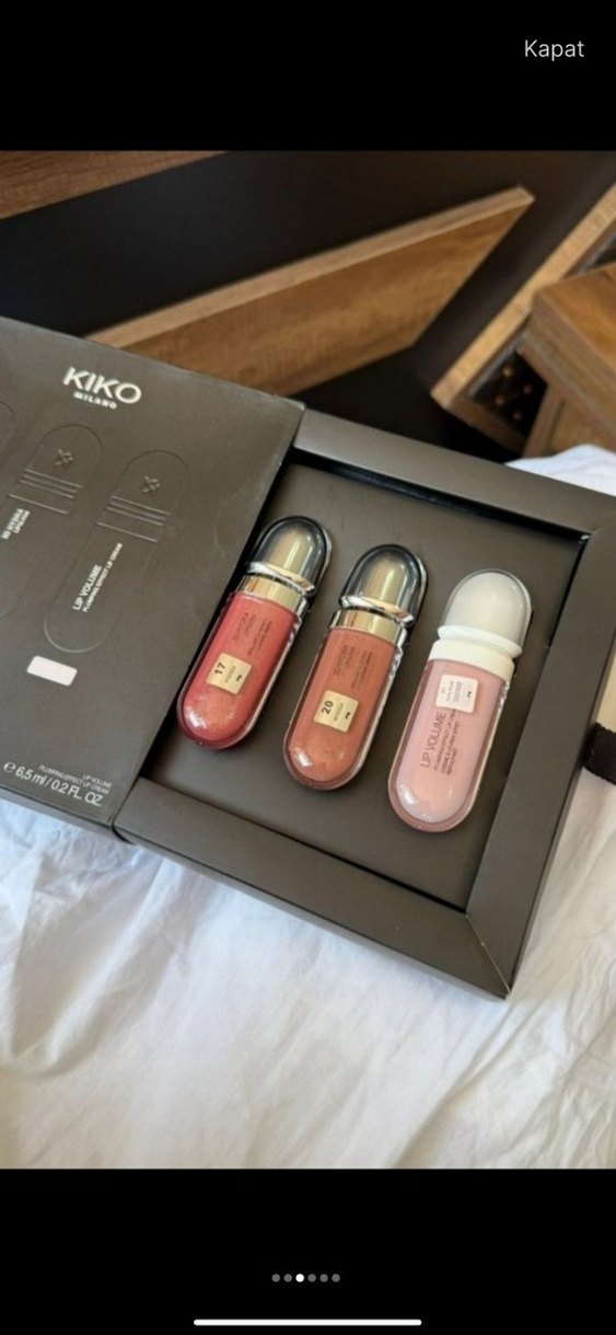 KIKO Pastel Tonlu Bej Ruj Seti - Görsel 3