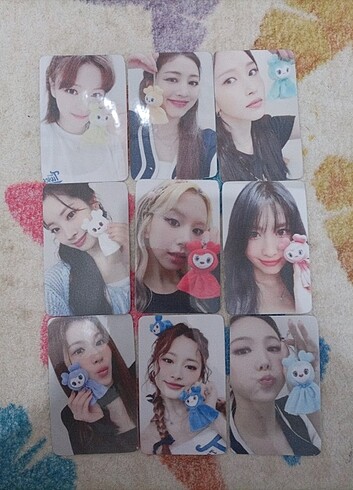  Twice peluş set 