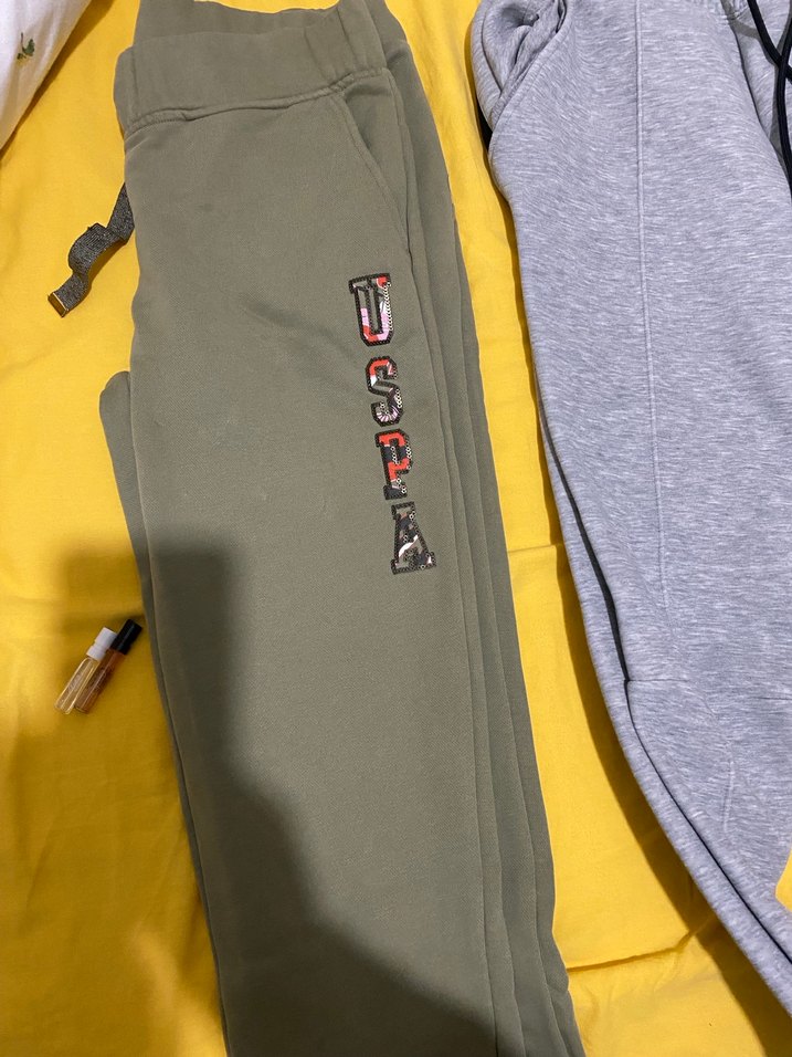 Gri kadın Fermuarlı Eşofman Altı - Görsel 3