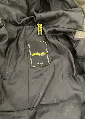 Erkek yeşil Fermuarlı Kaban - Görsel 6