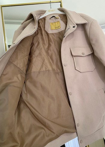 Bej Süet Düğmeli Erkek Ceket - Görsel 3