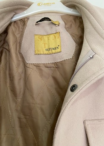 Bej Süet Düğmeli Erkek Ceket - Görsel 5