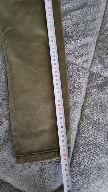 12-13 Yaş Beden haki Renk Bershka Pantolon