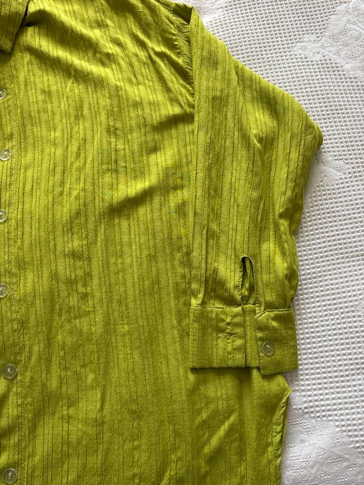 Uzun Kollu Kadın Gömlek - Görsel 2