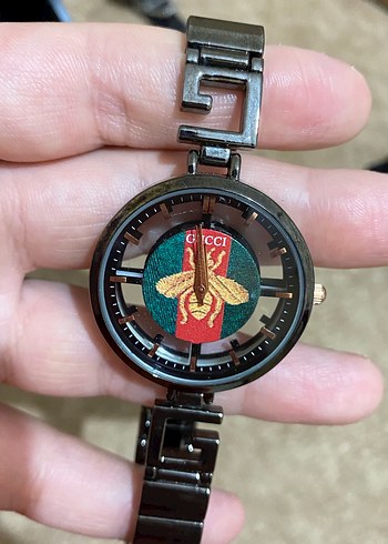 Beden Vintage Çok Renkli Kadın Saat Gucci Marka
