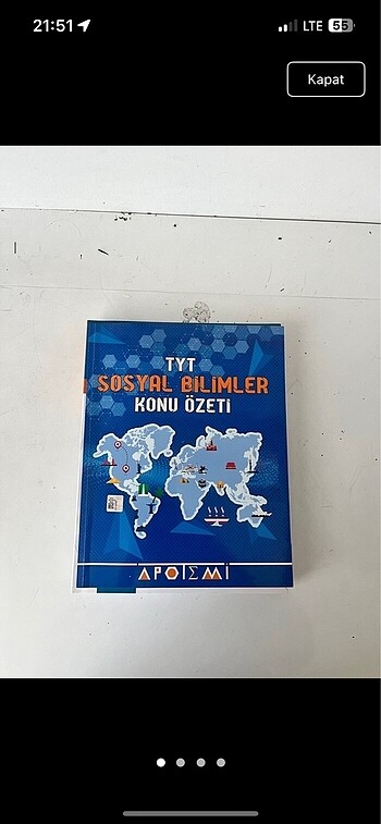 Apotemi Tyt Sosyoa Bilimler Konu Özet Kitabı