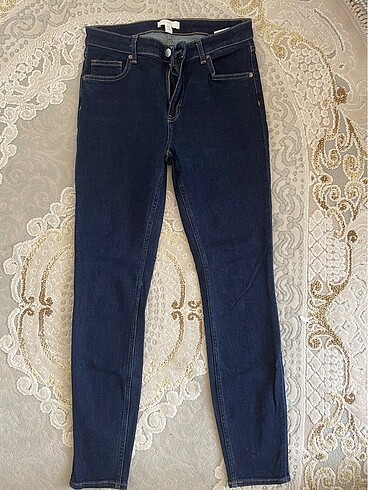 H&M koyu mavi jean