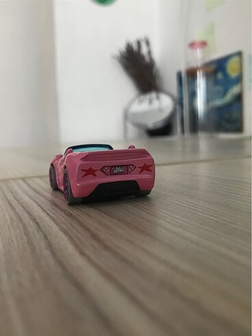  Beden Hot wheels Barbie extra pembe araba