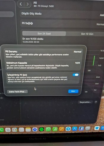 MacBook Air M1 - 8GB RAM / 256GB SSD - Uzay Grisi - Görsel 5