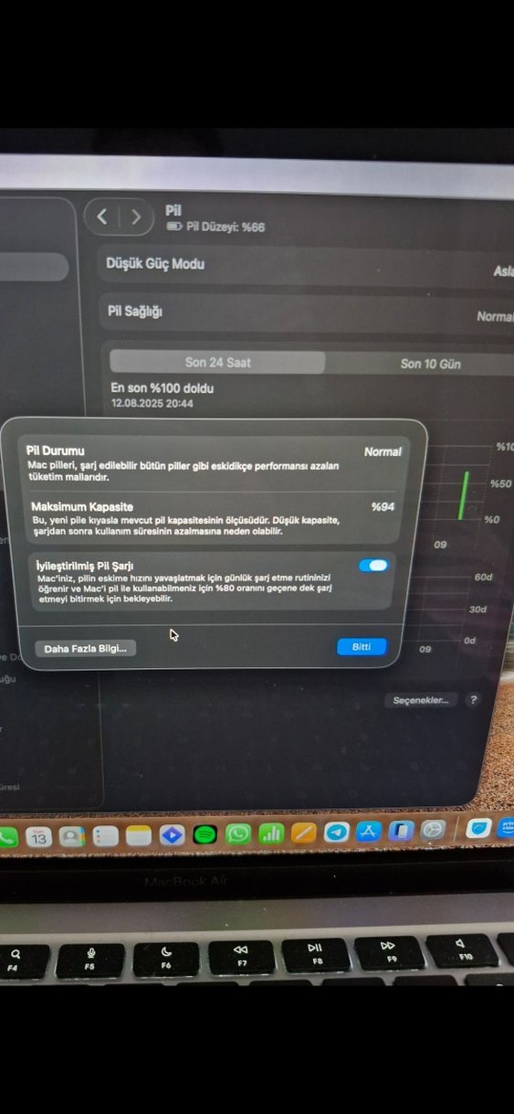 MacBook Air M1 - 8GB RAM / 256GB SSD - Uzay Grisi - Görsel 5