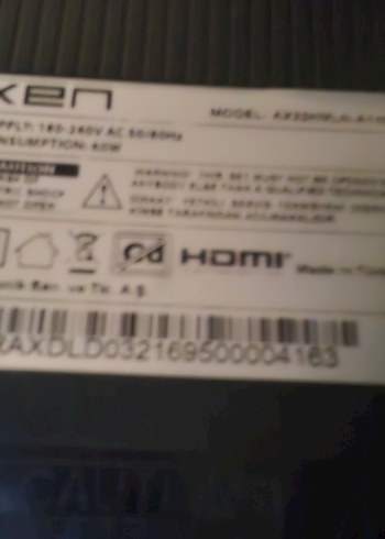 Axen AX32DAB13-A109 32 inç LED Televizyon - Görsel 2