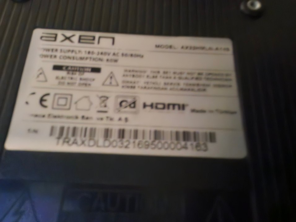 Axen AX32DAB13-A109 32 inç LED Televizyon - Görsel 2