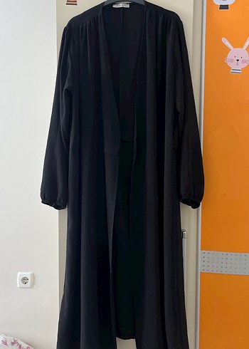 Diğer Siyah Drapeli Uzun kimono