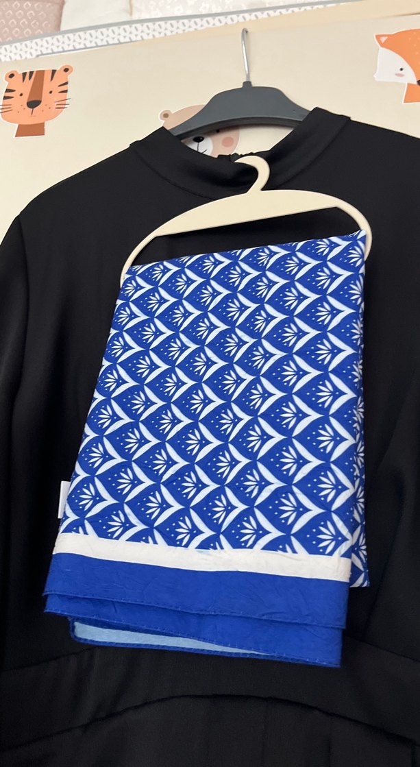 Koyu Mavi Desenli Bebek Kanguru - Görsel 3