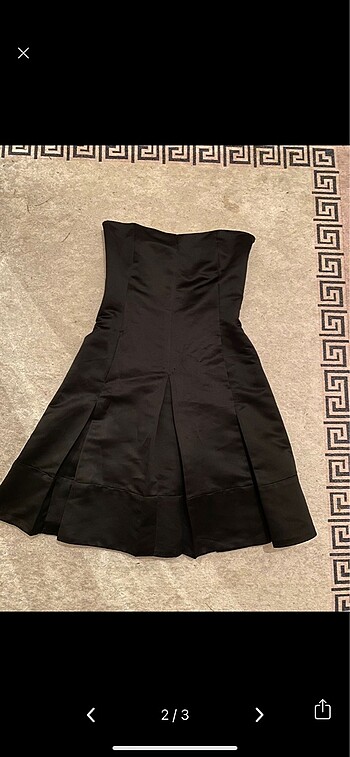 Zara Mini after elbise