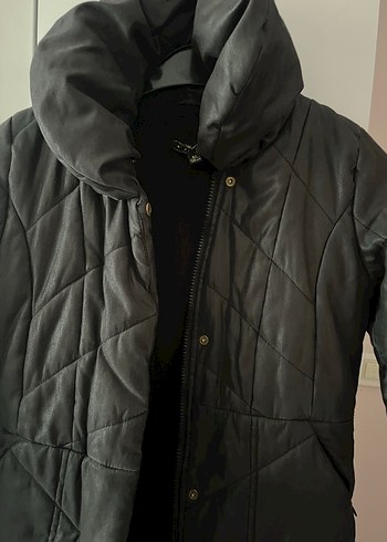 kız çocuk siyah mont - Görsel 5