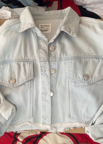 Crop kot ceket