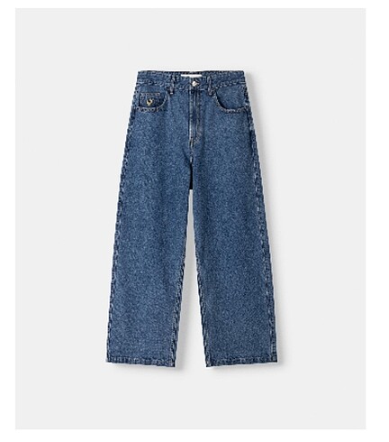 BERSHKA loose fit baggy jean