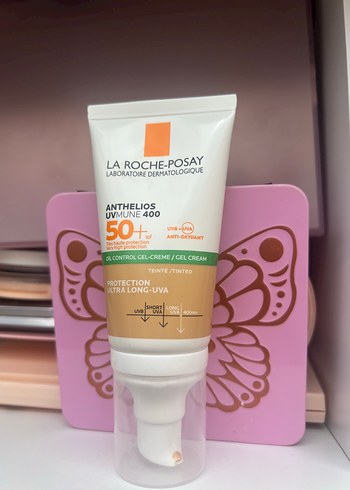 La roche posay renkli güneş kremi