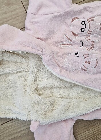 Ici polar, dışı kumaş astronot tulum - Görsel 3