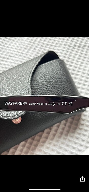 Beden siyah Renk Ray-Ban Wayfarer 50 Ekartman RB2140
