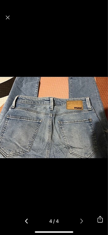 29 Beden mavi Renk Jean pantalon