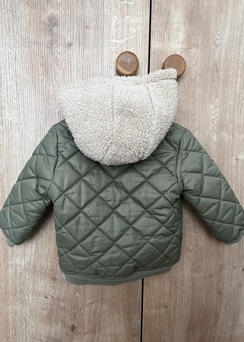 Kürklü Kapüşonlu Erkek Çocuk Mont - Görsel 2