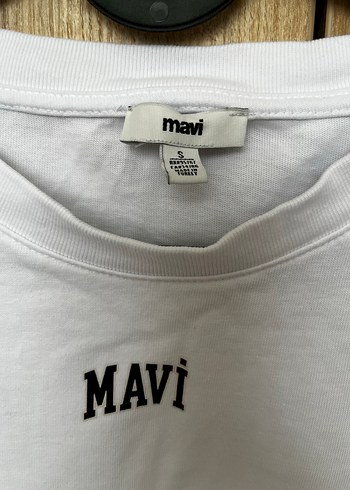 Beyaz Loose Fit Kısa Kollu Tişört (crop) - Görsel 2