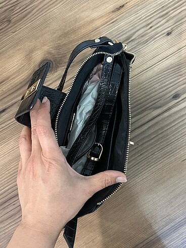 Beden siyah Renk Nine west çanta