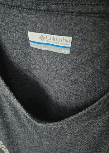 Columbia Gri Baskılı Erkek Tişört - Görsel 2