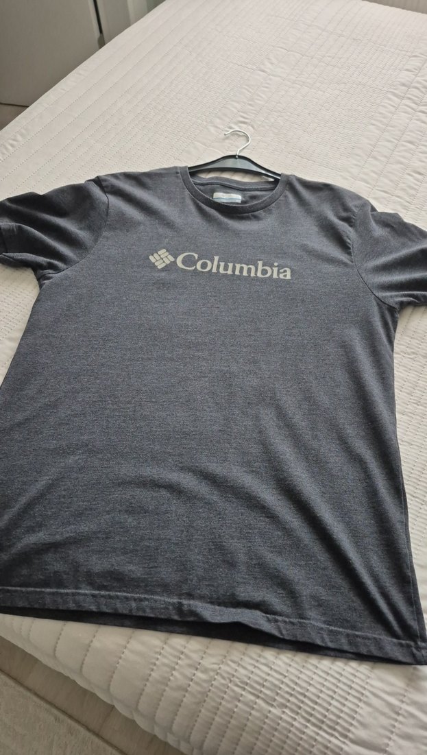 Columbia Gri Baskılı Erkek Tişört - Görsel 3