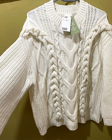 H&M H&M Etiketli Örgü Kazak