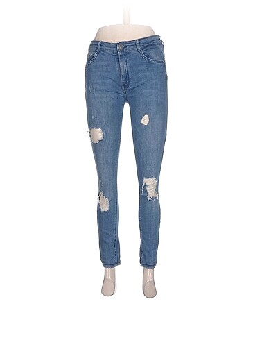 Pull and Bear Jean / Kot %70 İndirimli.