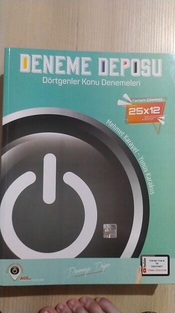 Acil yayınları deneme deposu dörtgenler 