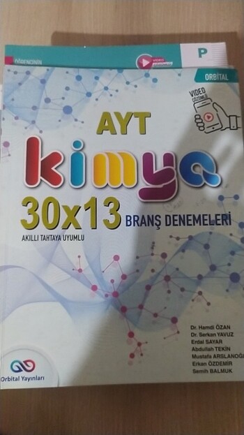 Orbital ayt kimya deneme