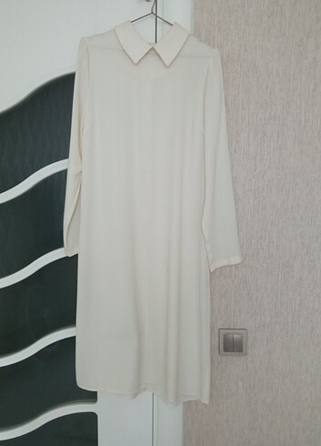 Gizemli beyaz/krem tunik 38 beden 