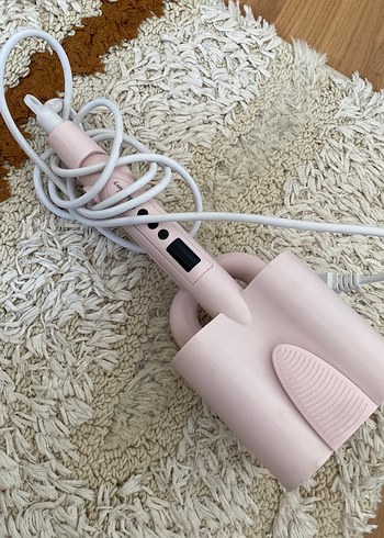 Pastel Pembe Saç Şekillendirici