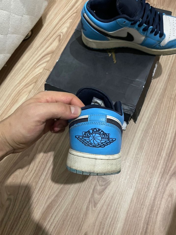 Air Jordan 1 Low Unc - Görsel 4