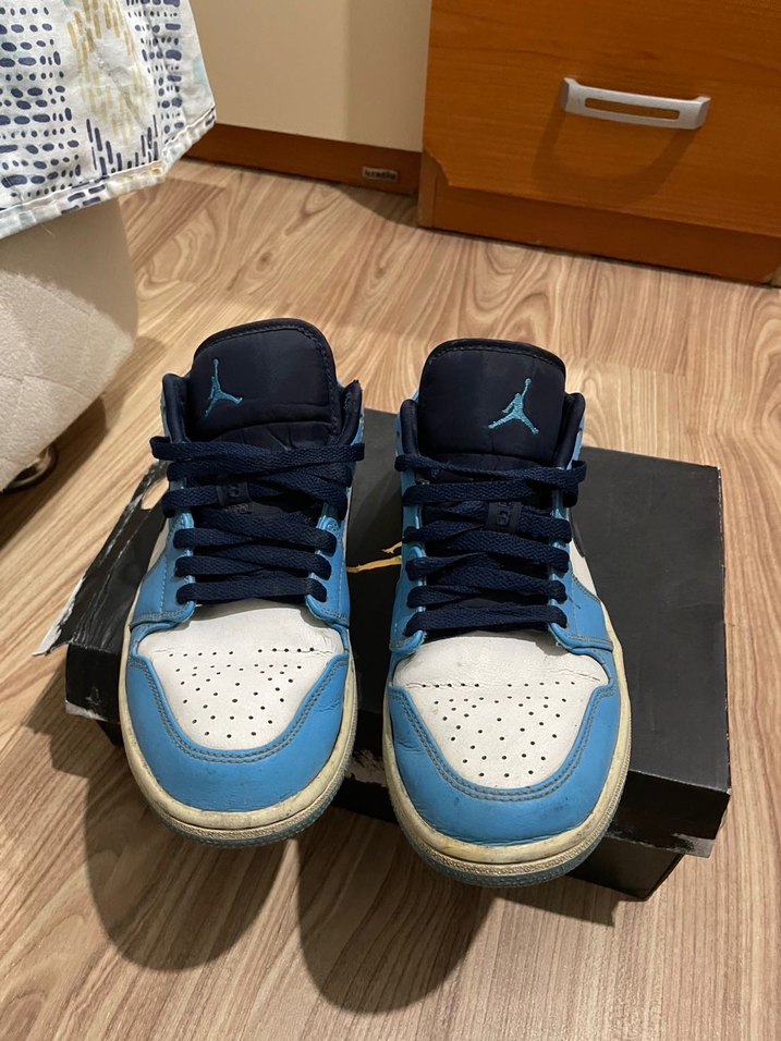 Air Jordan 1 Low Unc - Görsel 3