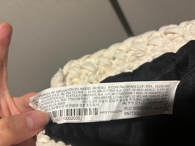 ZARA ZİNCİRLİ ÖRGÜ ÇANTA - Görsel 6