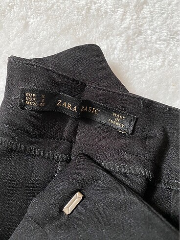 Zara Zara siyah kumaş pantolon