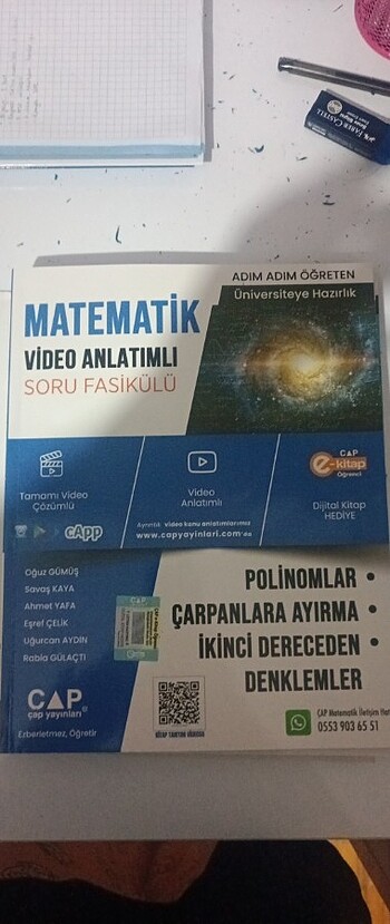  Beden Renk TYT MATEMATİK ÇAP FASİKÜLLERİ 