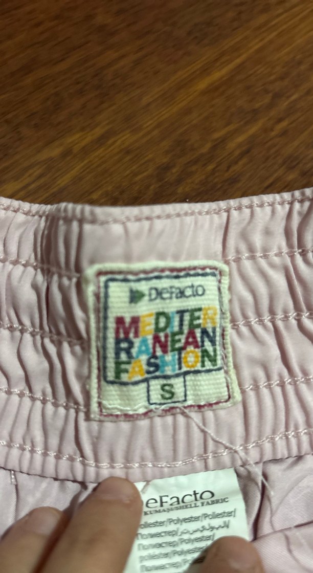 Nakışlı Pembe Rahat Kesim Kız Şortu - Görsel 2