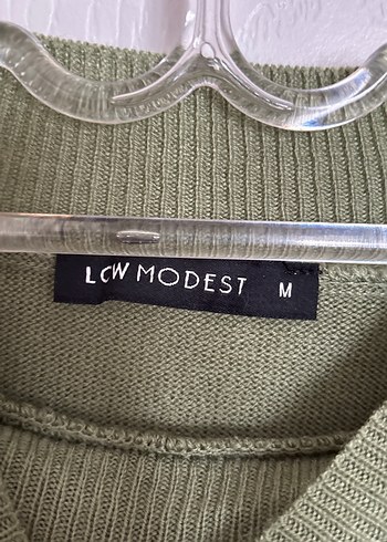 Kadın Haki Triko Boğazlı Kazak - Görsel 3