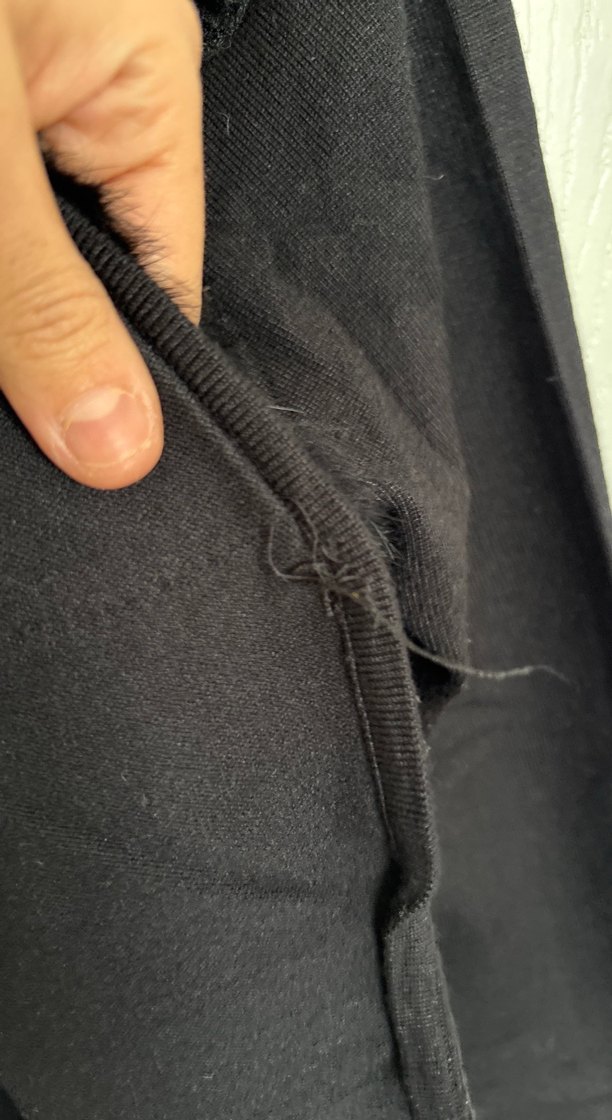 Siyah Kürk Detaylı Gotik Kadın Hırka - Görsel 4