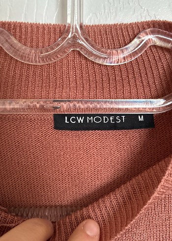 Kahverengi Yüksek Yaka Kadın Triko - Görsel 3