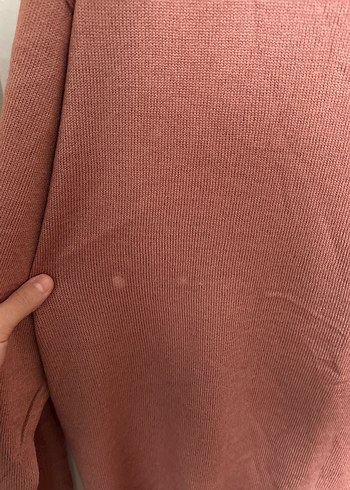 Kahverengi Yüksek Yaka Kadın Triko - Görsel 2