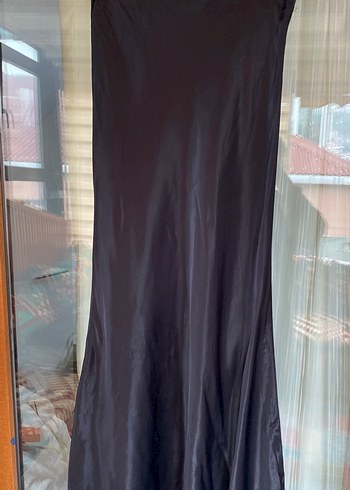 Saten uzun etek - Görsel 2